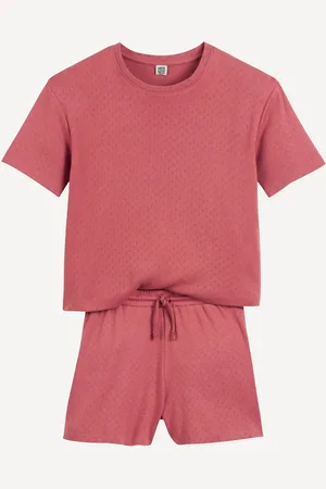 La Redoute Pigiama Corto In Maglia Pointelle Bambina Taglie 3 anni - 94 cm