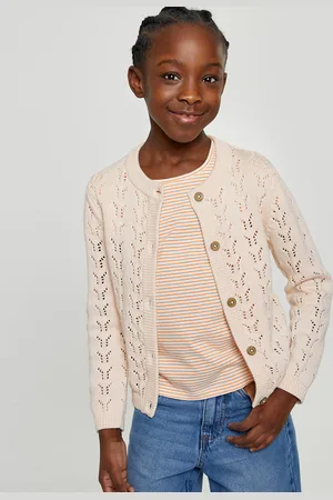 La Redoute Cardigan Con Bottoni In Maglia Traforata Bambina Taglie 3 anni - 94 cm