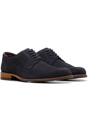 Clarks Scarpe Derby In Pelle Scamosciata Craftarlo Lace Uomo Taglie 42