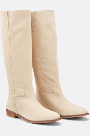 La Redoute Stivali In Stile Cavallerizza In Pelle Scamosciata Donna Taglie 36