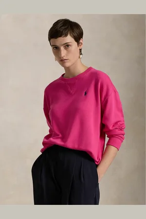 Ralph Lauren Felpa Girocollo Maniche Lunghe Donna Taglie S