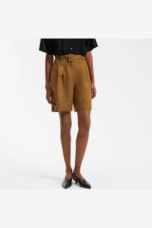 La Redoute Pantaloncini In Lino Con Pinces Donna Taglie 38 (IT) - 34 (FR)