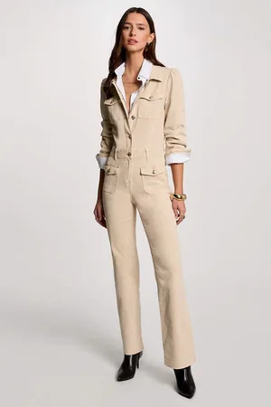 Morgan Tuta Lunga In Denim Donna Taglie 38 (IT) - 34 (FR)
