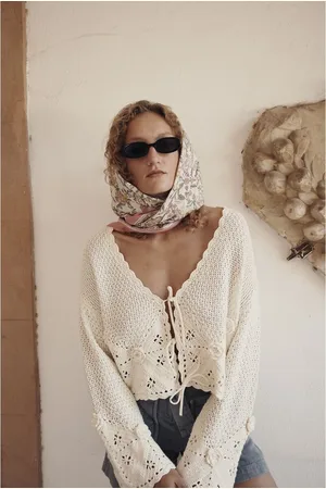 Louise Misha Foulard Di Seta Stampata, Romy
