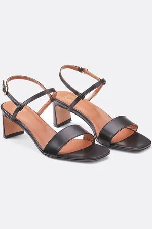 La Redoute Sandali In Pelle Liscia Con Tacco, Signatures Candice Donna Taglie 36
