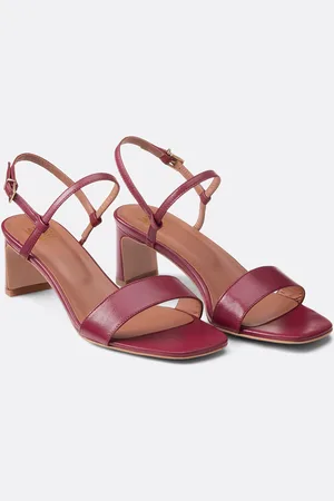 La Redoute Sandali In Pelle Liscia Con Tacco, Signatures Candice Donna Taglie 36