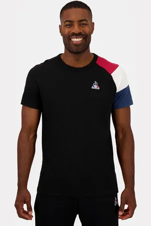 Le Coq Sportif T-shirt Maniche Corte Tricolore Uomo Taglie M