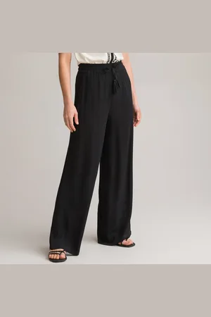 ANNE WEYBURN Pantaloni Larghi In Crêpon Donna Taglie 40 (IT) - 36 (FR)