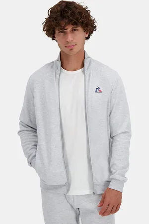Le Coq Sportif Felpa Collo Alto Con Zip Essentiel Uomo Taglie M