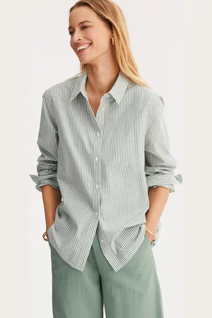 ANNE WEYBURN Camicia A Righe, Maniche Lunghe Donna Taglie 48 (IT) - 44 (FR)