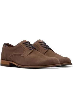 Clarks Scarpe Derby In Pelle Scamosciata Craftarlo Lace Uomo Taglie 42