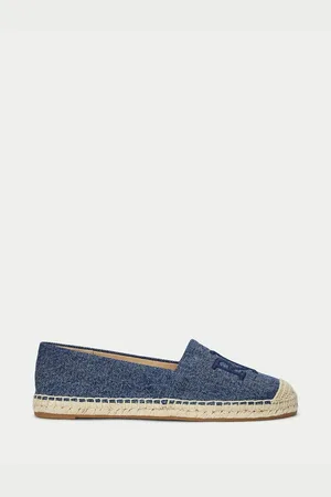 Ralph Lauren Espadrillas In Tela Di Cotone Cameryn Donna Taglie 36