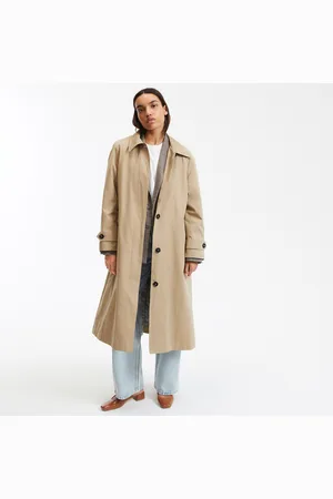 La Redoute Trench Lungo Con Bottoni, Signature Maurice Donna Taglie XS