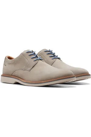 Clarks Derby In Nabuck Atticus Uomo Taglie 41