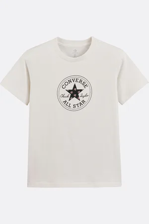 Converse T-shirt A Maniche Corte Chuck Donna Taglie XS