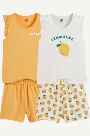 La Redoute Confezione Da 2 Pigiami Corti In Cotone Bambina Taglie 3 anni - 94 cm