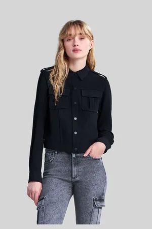 IKKS Camicia In Crêpe Con Maniche Lunghe Donna Taglie 44 (IT) - 40 (FR)
