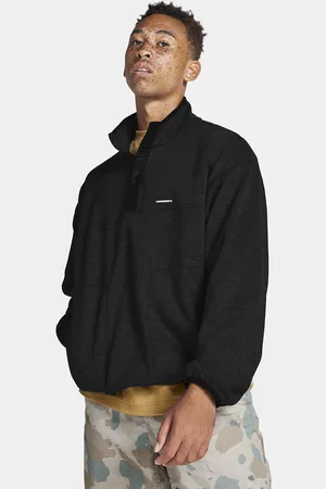 Converse Felpa Popover Collo Alto Bottoni A Pressione Taglie M