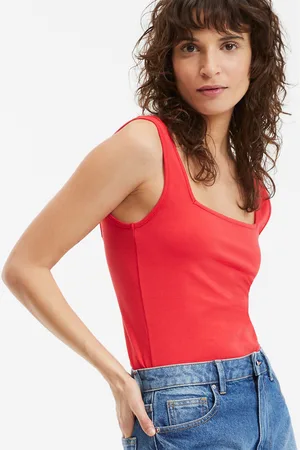La Redoute Top Scollatura Quadrata Donna Taglie XS