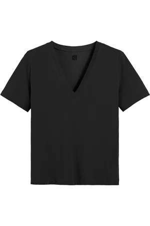 La Redoute T-shirt Loose Scollo A V, Maniche Corte Donna Taglie XS