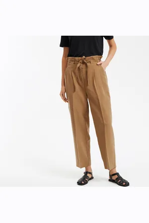 La Redoute Pantaloni A Carota Vita Alta Donna Taglie 38 (IT) - 34 (FR)