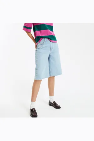 La Redoute Bermuda In Denim Donna Taglie 38 (IT) - 34 (FR)