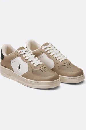 Ralph Lauren Sneakers In Pelle Masters Court Uomo Taglie 45