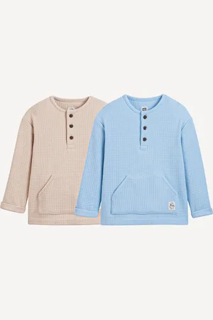 La Redoute Confezione Da 2 T-shirt Maniche Lunghe, Nido D