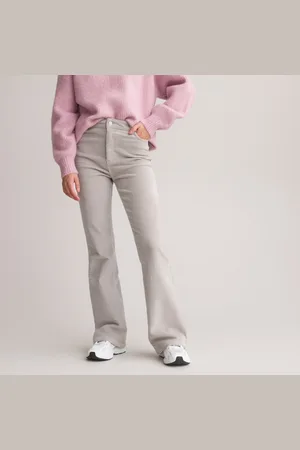 La Redoute Pantaloni Flare In Velluto Taglie XXS