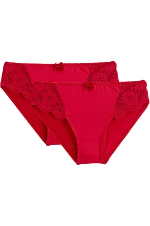 ANNE WEYBURN Confezione Da 2 Slip In Pizzo E Microfibra Anthea Donna Taglie 38/40 (IT) - 34/36 (FR)