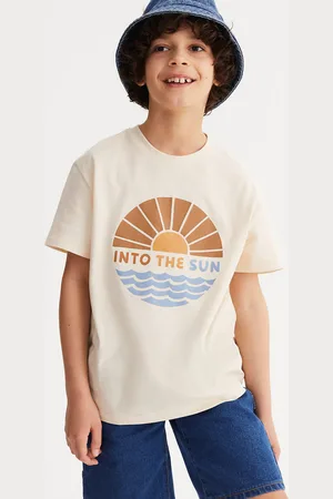 La Redoute T-shirt Maniche Corte Fantasia Bambino Taglie 4 anni - 102 cm