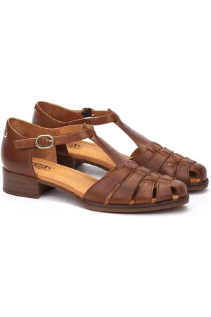Pikolinos Sandali Bassi Con Cinturino A T In Pelle Valencia Donna Taglie 38