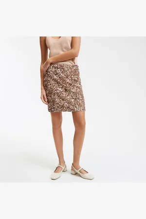 La Redoute Gonna Corta E Dritta Con Paillettes Donna Taglie 38 (IT) - 34 (FR)