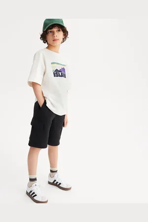 La Redoute Bermuda Cargo In Felpa Bambino Taglie 4 anni - 102 cm