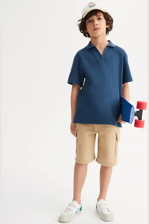 La Redoute Bermuda Cargo In Felpa Bambino Taglie 4 anni - 102 cm