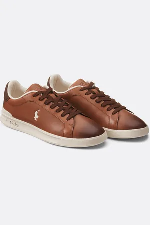 Ralph Lauren Sneakers In Pelle Heritage Court Ii Uomo Taglie 40