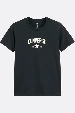 Converse T-shirt A Maniche Corte Retro Donna Taglie S
