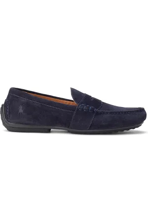 Ralph Lauren Mocassini In Pelle Scamosciata Reynold Uomo Taglie 40