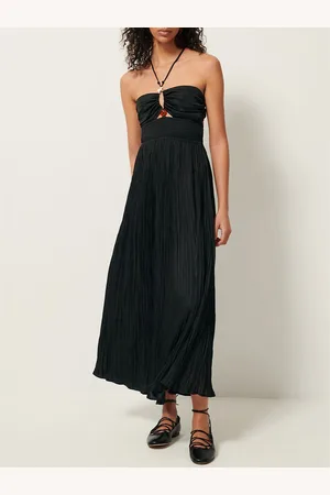 Sessun Abito Lungo Con Dettagli Perla, Deva Donna Taglie XS