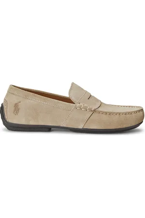 Ralph Lauren Mocassini In Pelle Scamosciata Reynold Uomo Taglie 40