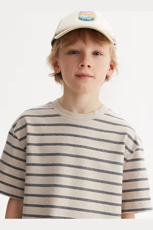 La Redoute T-shirt Girocollo A Righe Bambino Taglie 4 anni - 102 cm