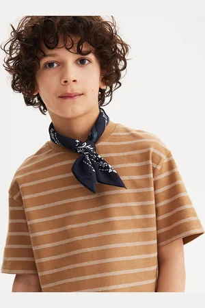 La Redoute T-shirt Girocollo A Righe Bambino Taglie 4 anni - 102 cm