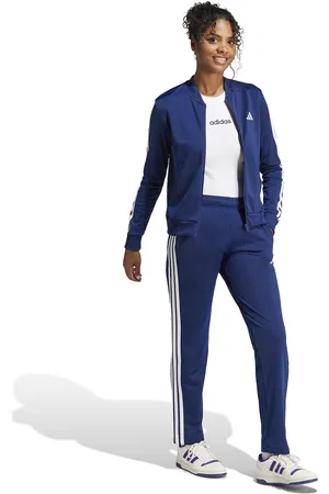 adidas Completo Tuta Sportiva Essentials 3 Stripes Donna Taglie XS