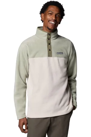 Columbia Pile Collo Con Bottoni A Pressione Steens Mountain Uomo Taglie XL