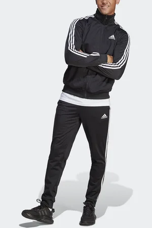 adidas Tuta Sportiva In Maglia A 3 Bande Sportswear Uomo Taglie XS