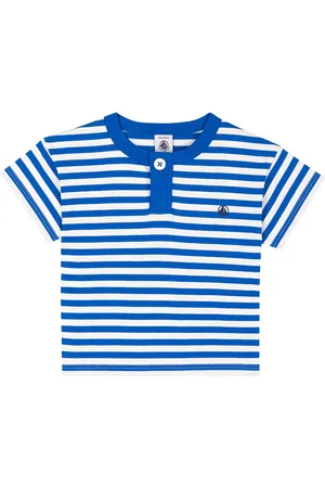 Petit Bateau T-shirt A Righe Maniche Corte In Cotone Taglie 3 anni - 94 cm