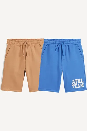 La Redoute Confezione Da 2 Bermuda In Felpa Bambino Taglie 4 anni - 102 cm