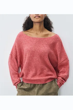 American Vintage Pull Collo A Barchetta In Maglia Grossa Damsville Donna Taglie XS/S