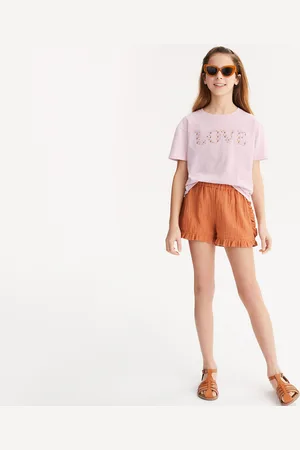 La Redoute Shorts In Garza Di Cotone Bambina Taglie 4 anni - 102 cm