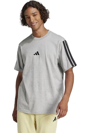 adidas T-shirt A Maniche Corte Essentiel 3 Bande Uomo Taglie S